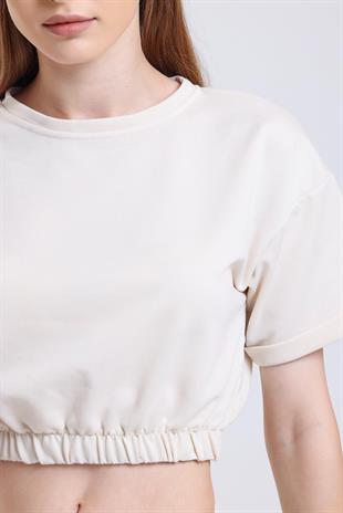 Letoon Ltn-G201 Crop Şort Takım