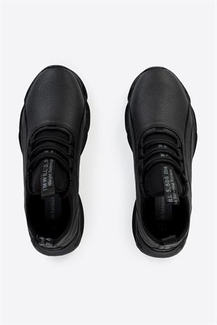 Letoon Ltn101 Erkek Siyah Renk Spor Ayakkabı 