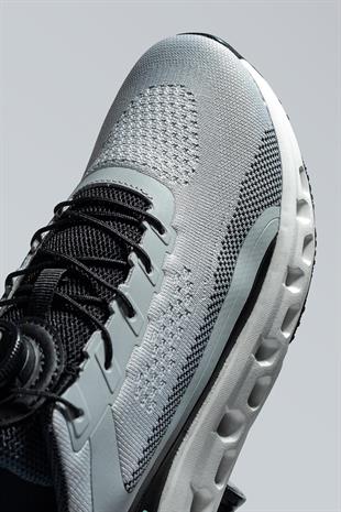 Letoon Move-18 Gri Renk Havalı Tabanlı Spor Ayakkabı