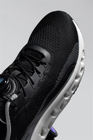 Letoon Move-18 Siyah Renk Havalı Tabanlı Spor Ayakkabı