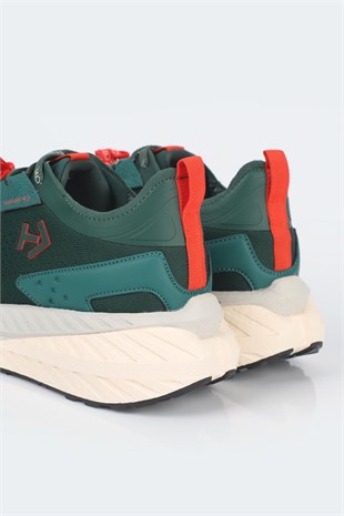 Letoon  MOVE-41 Unisex Yüksek Tabanlı Sneaker YEŞİL