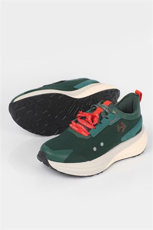 Letoon  MOVE-41 Unisex Yüksek Tabanlı Sneaker YEŞİL