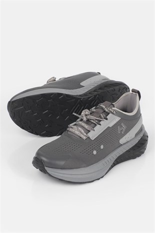Letoon  MOVE-41 Unisex Yüksek Tabanlı Sneaker FÜME