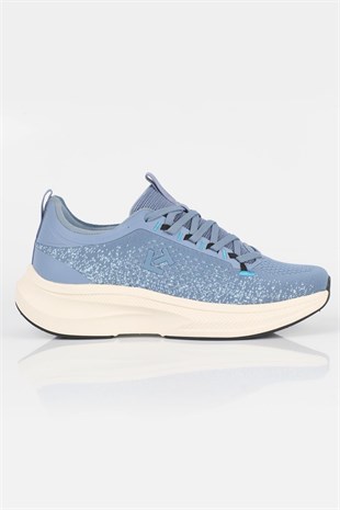 Letoon MOVE-50 Unisex Yüksek Tabanlı Örgü Dokulu Günlük Sneaker Spor Ayakkab MAVİ