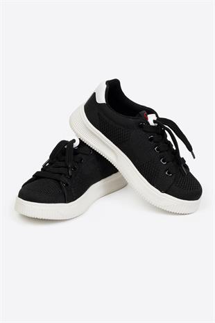 Unısex Çocuk Günlük Spor Ayakkabı SİYAH