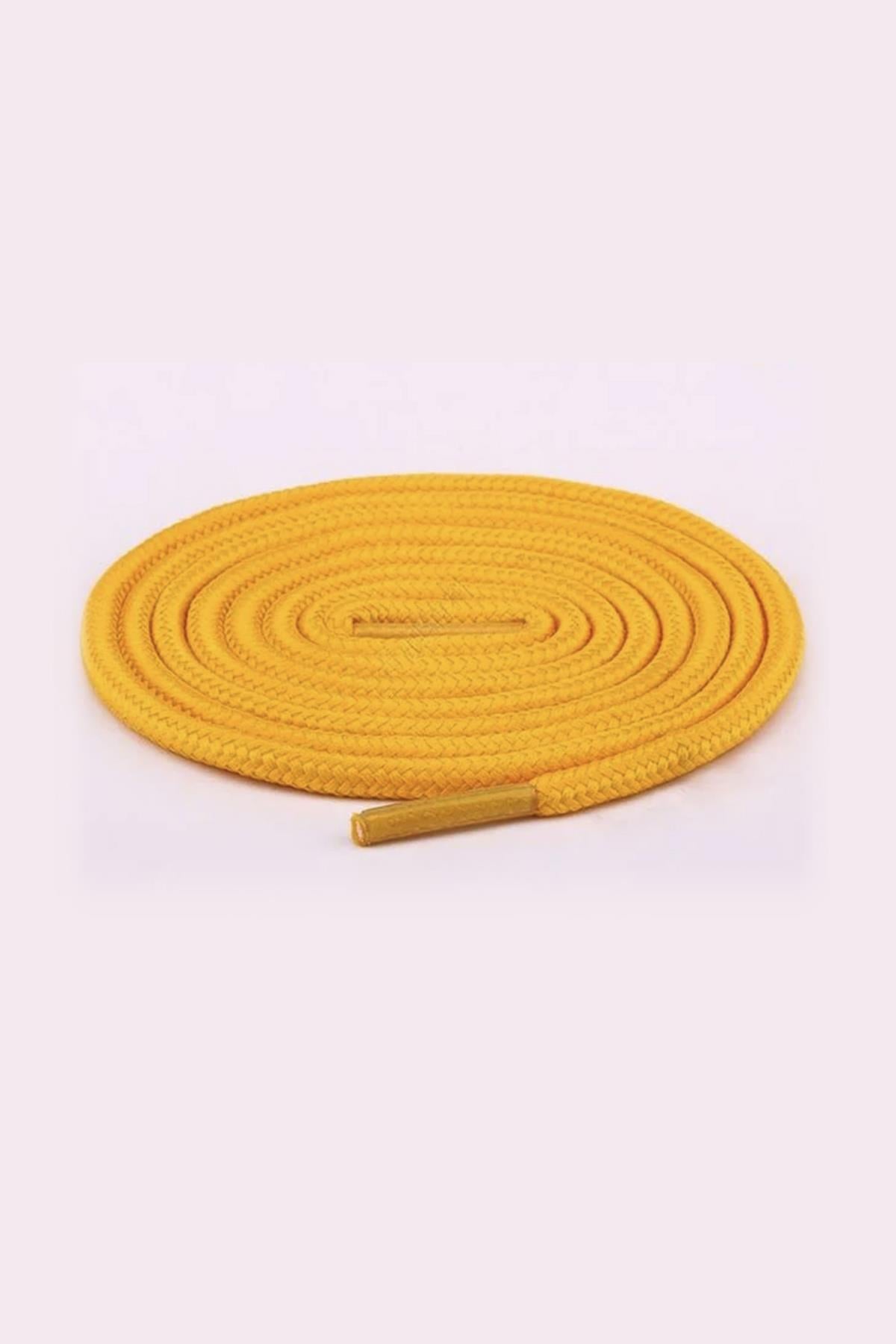 Yuvarlak Sarı Renk 100 CM Spor Ayakkabı Bağcığı Yuvarlak Sarı Renk 100 CM Spor Ayakkabı Bağcığı 