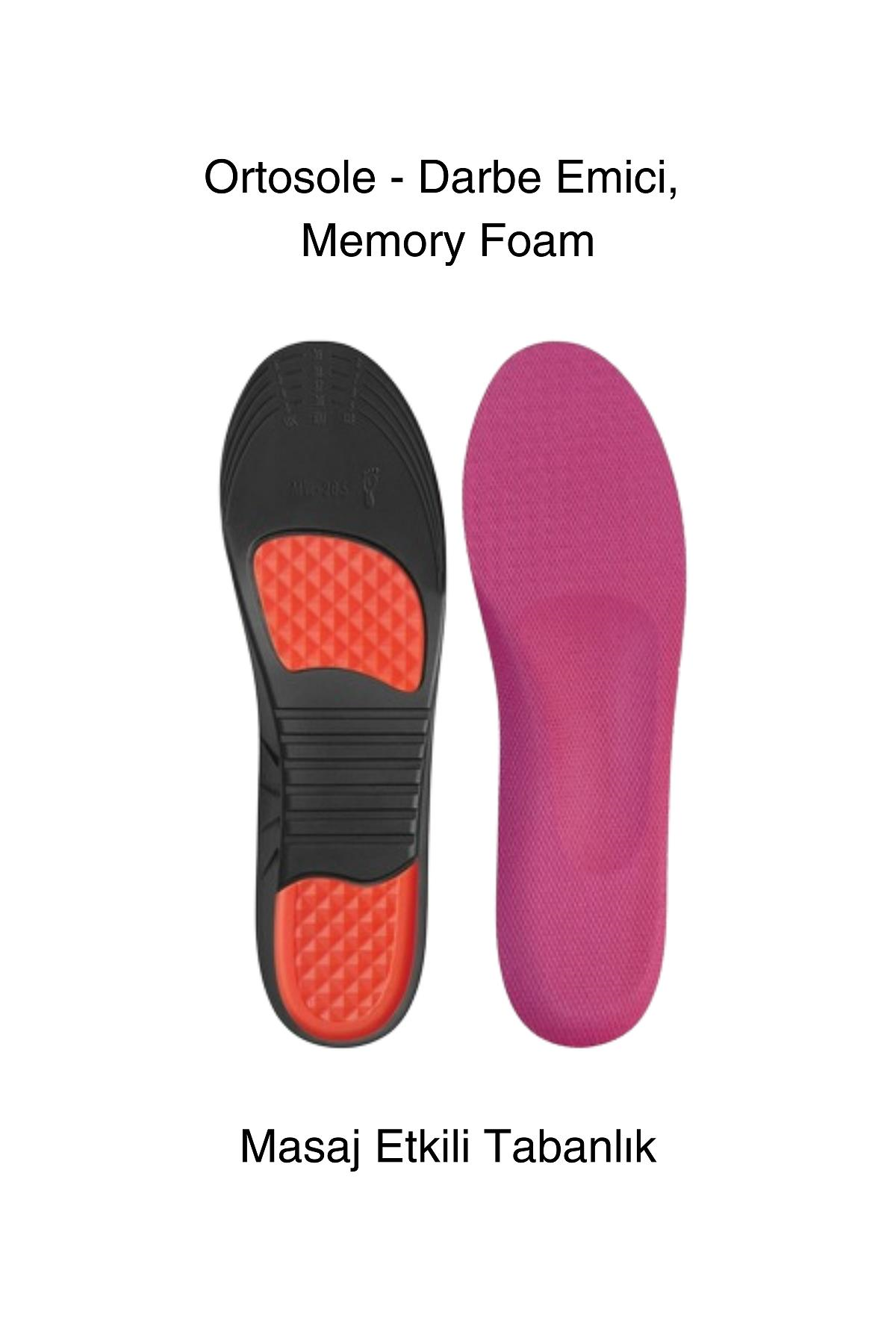 Letoon Deep-4 Kadın Pembe Ortosole , Darbe Emici, Memory Foam Tabanlık Letoon Deep-4 Kadın Pembe Ortosole , Darbe Emici, Memory Foam Tabanlık 