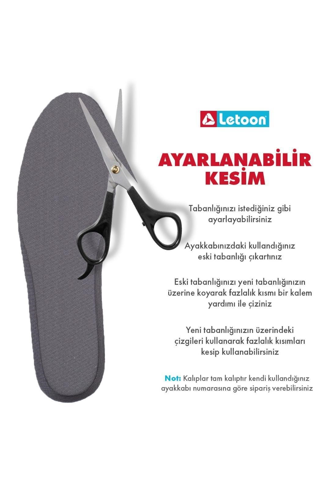 UNISEX YUMUŞAK ORTOPEDİK TABANLIK ,RAHAT TABANLIK FÜME