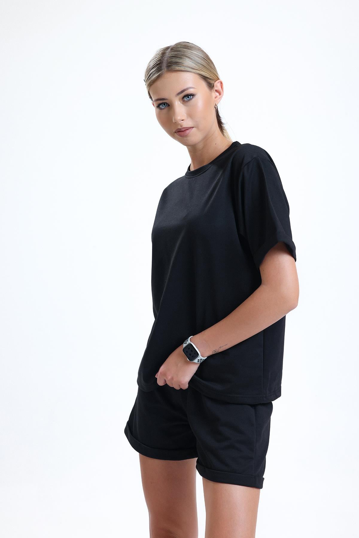 Letoon Ltn-G200 Kısa Kollu T-shirt Şort Takım Letoon Ltn-G200 Kısa Kollu T-shirt Şort Takım 