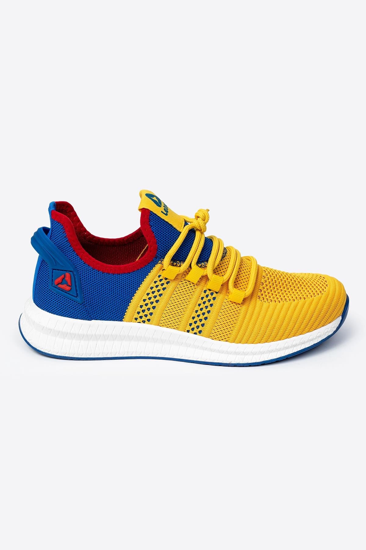 Letoon 2103 Unisex Mavi Sarı Spor AyakkabıLetoon 2103 Unisex Mavi Sarı Spor Ayakkabı