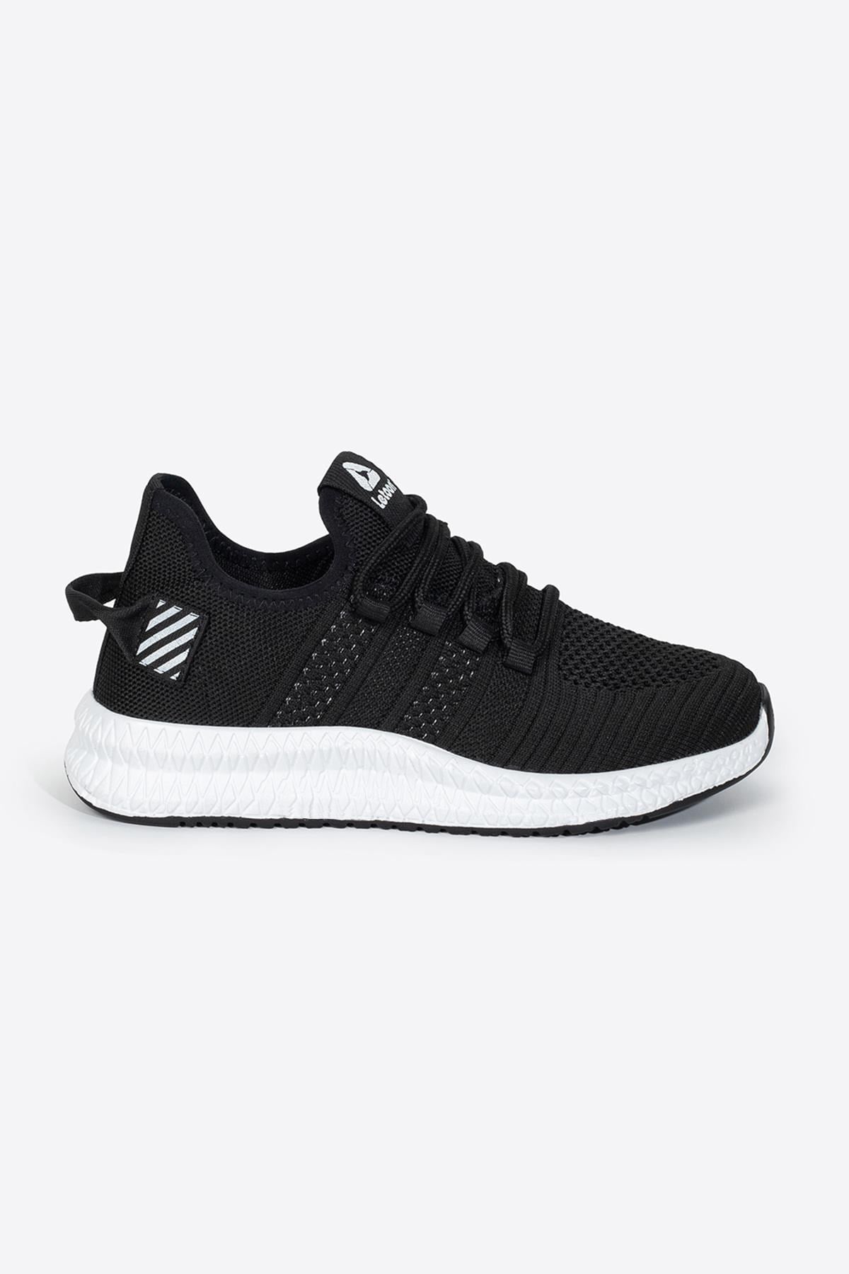 Letoon 2103 Unisex Siyah Beyaz Spor AyakkabıLetoon 2103 Unisex Siyah Beyaz Spor Ayakkabı