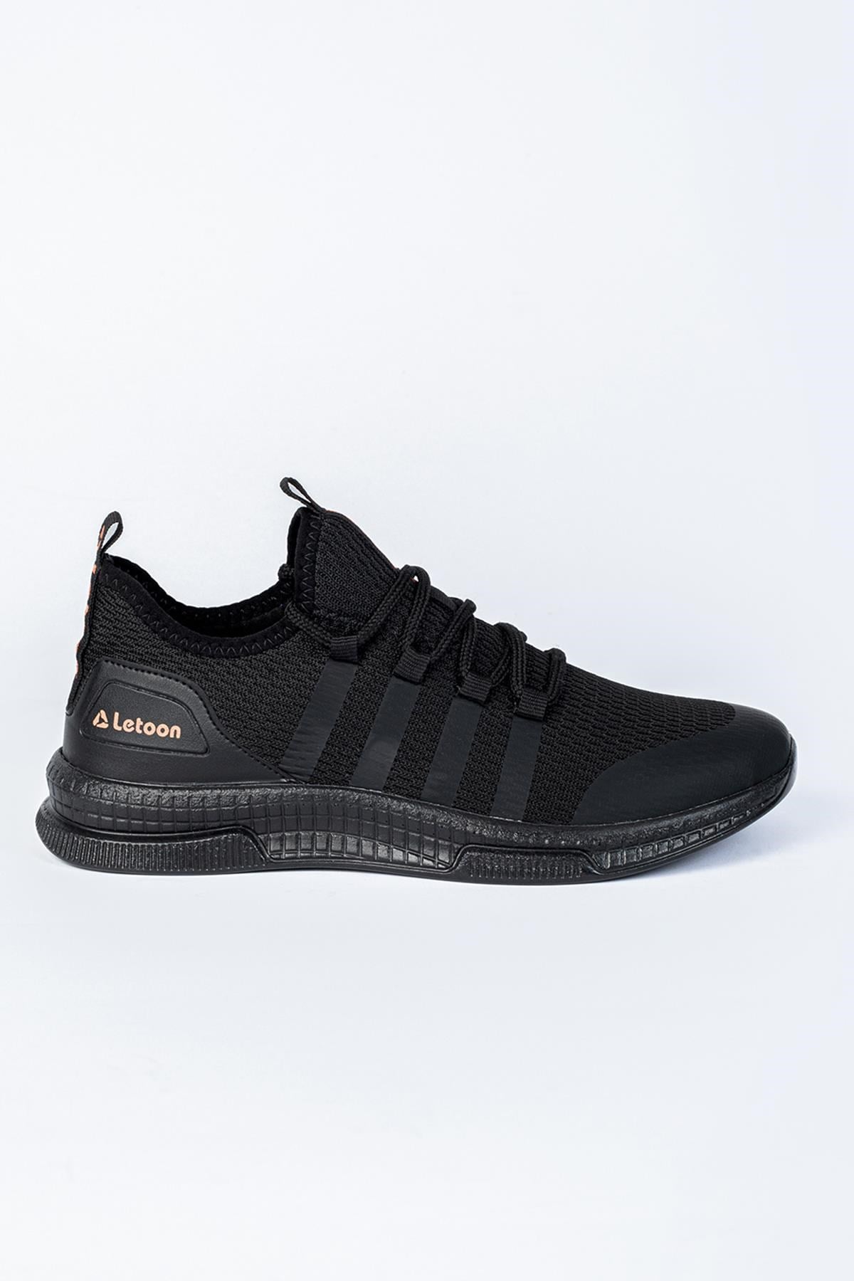 Letoon 2104 Unisex Siyah Spor AyakkabıLetoon 2104 Unisex Siyah Spor Ayakkabı