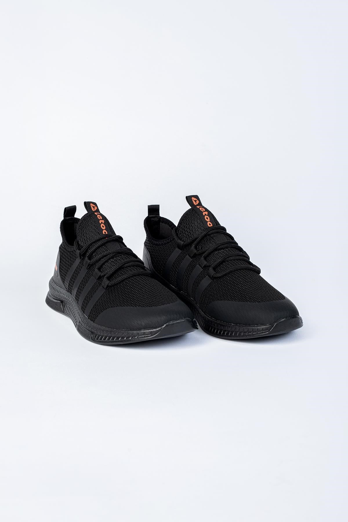 Letoon 2104 Unisex Siyah Spor AyakkabıLetoon 2104 Unisex Siyah Spor Ayakkabı
