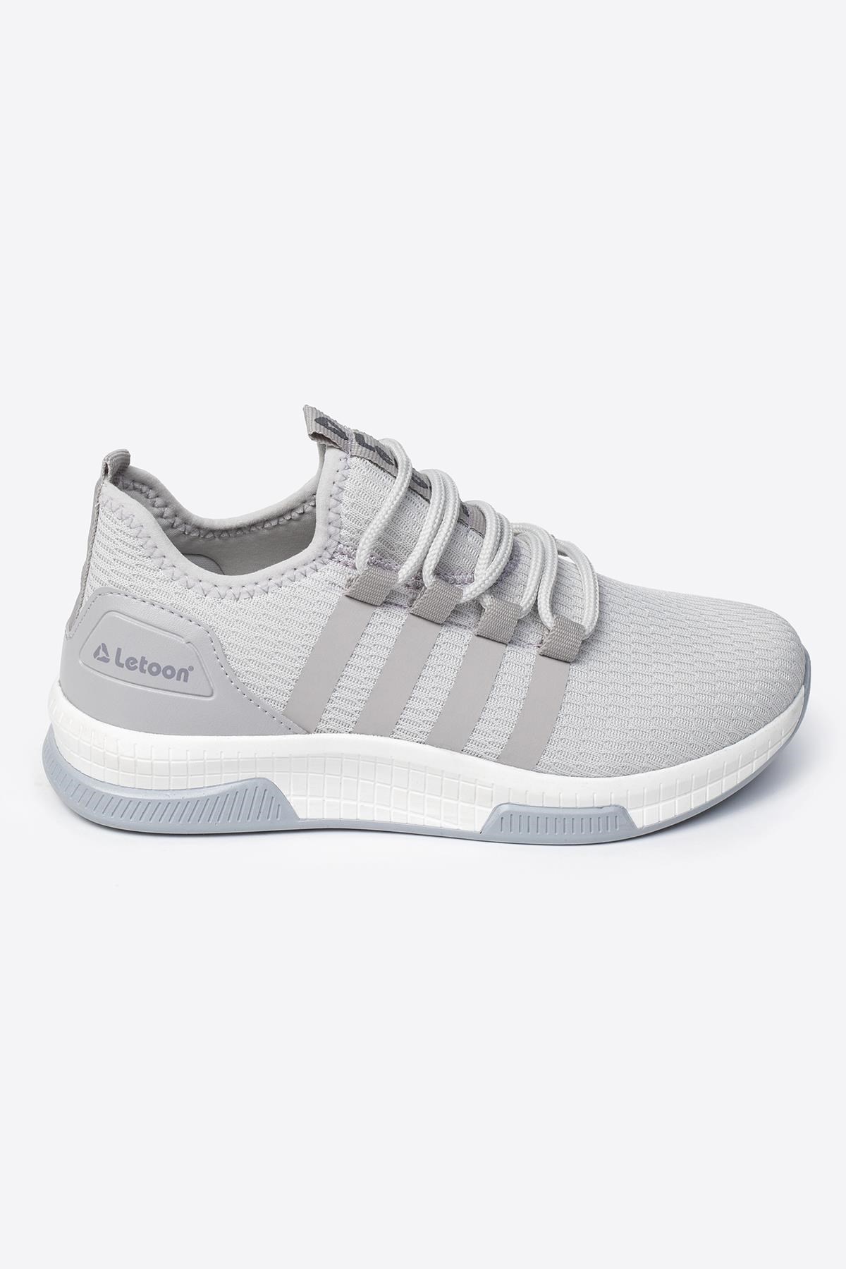 Letoon 2104 Unisex Gri Spor AyakkabıLetoon 2104 Unisex Gri Spor Ayakkabı