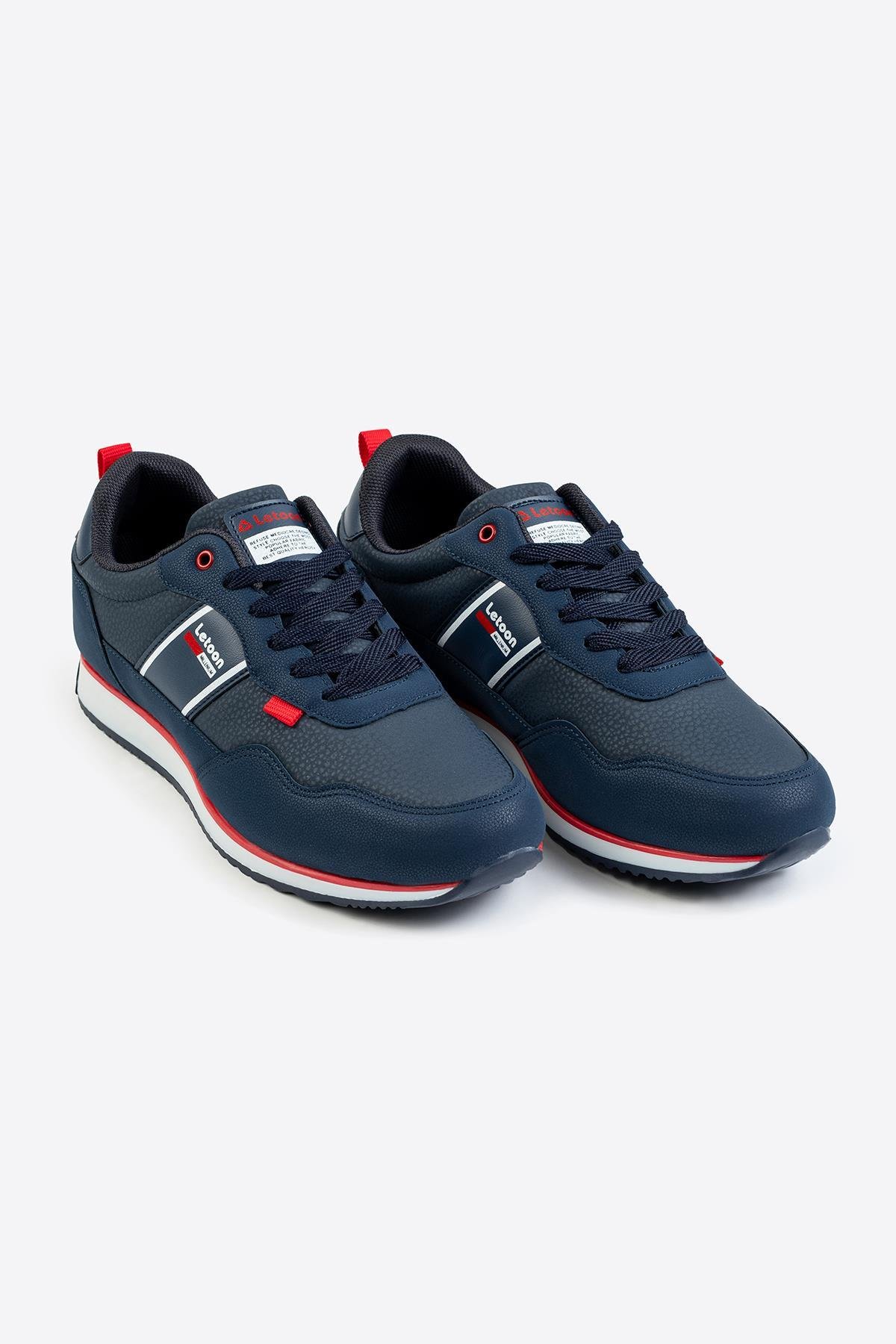 Letoon Cello-1 Baskılı Lacivert Erkek Rahat Spor Ayakkabı Letoon Cello-1 Baskılı Lacivert Erkek Rahat Spor Ayakkabı 