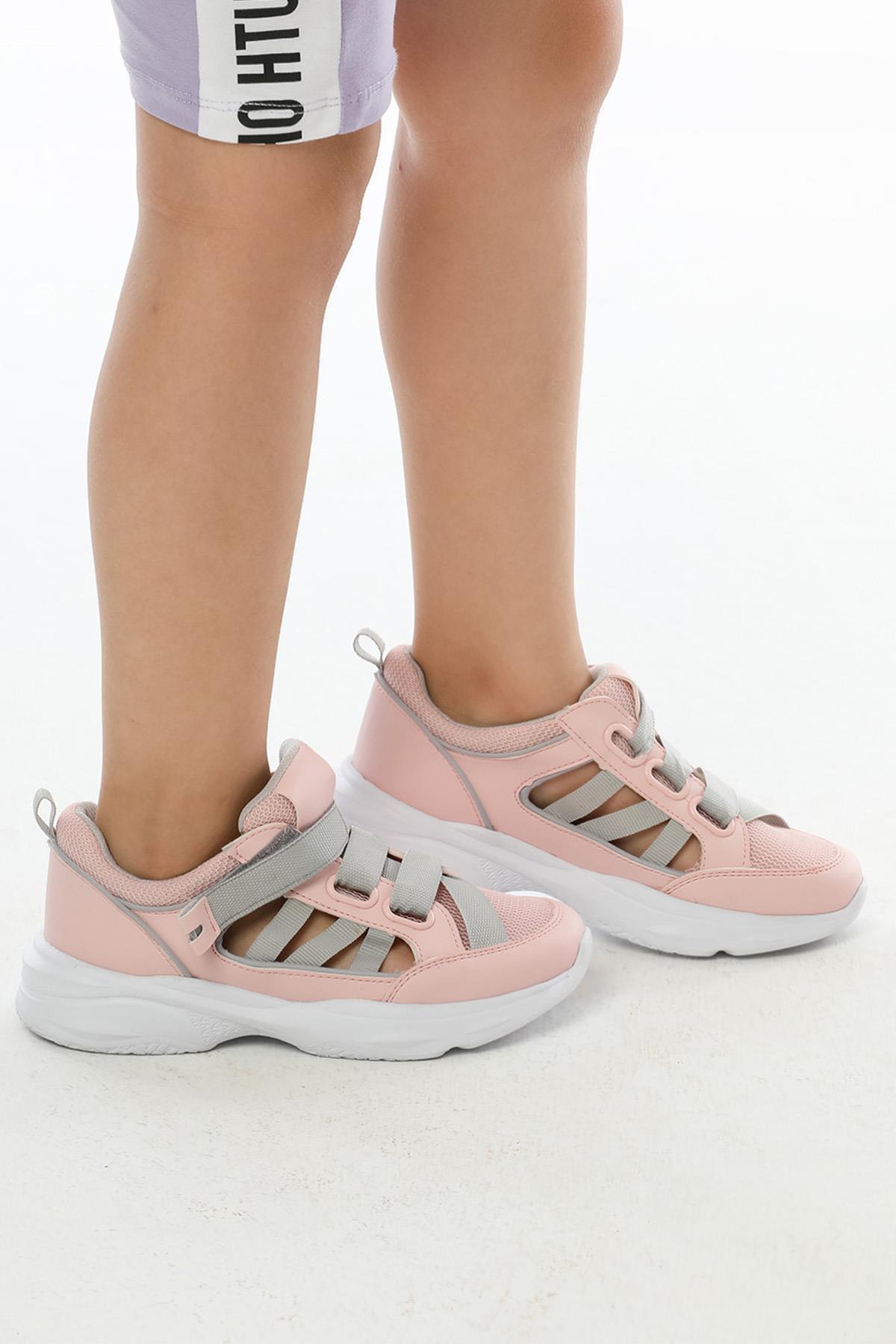Letoon KIDS02 Unisex Pudra Sandalet Spor AyakkabıLetoon KIDS02 Unisex Pudra Sandalet Spor Ayakkabı
