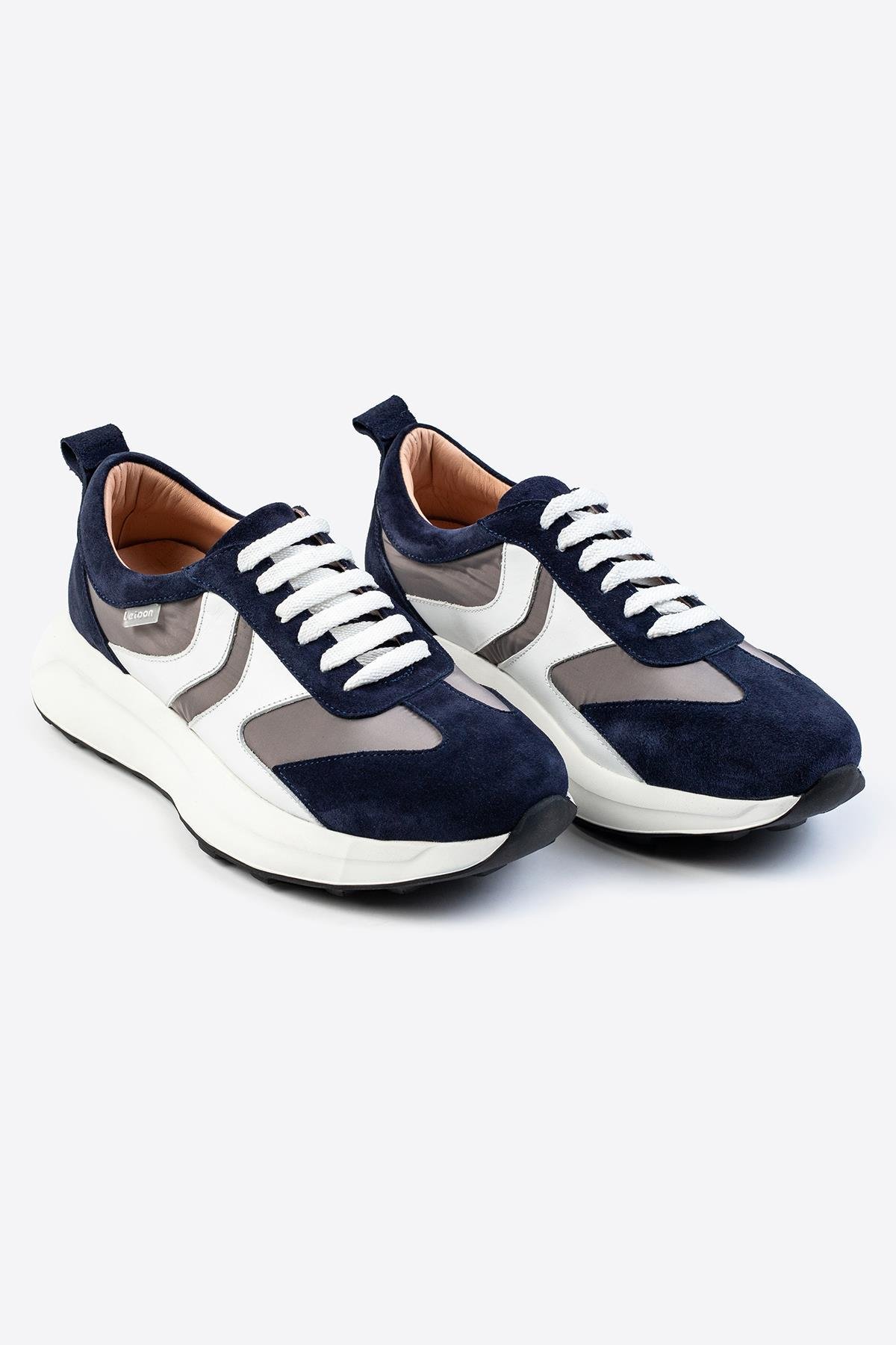 Letoon LTN-S01 Deri Lacivert Erkek Sneaker Letoon LTN-S01 Deri Lacivert Erkek Sneaker 