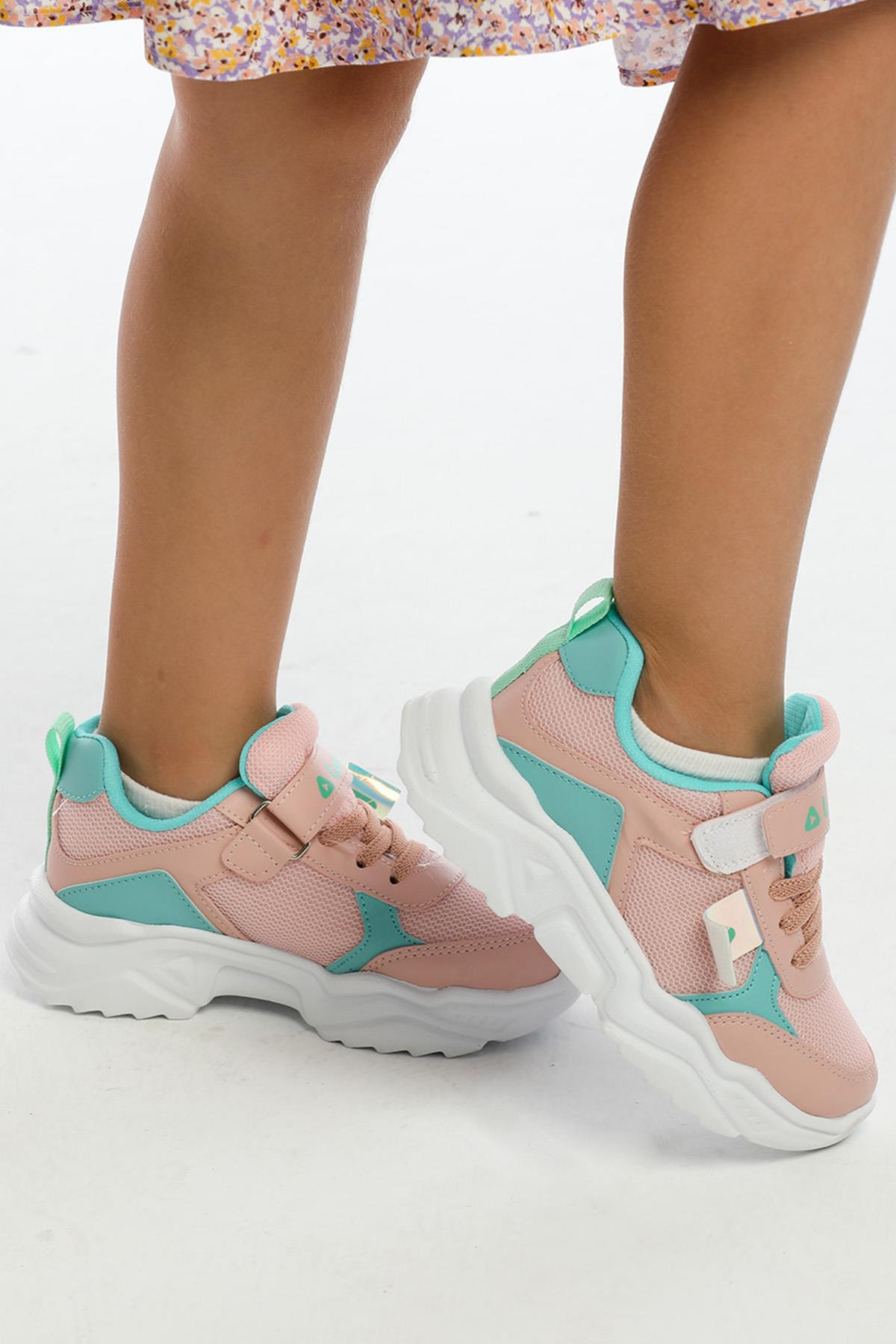 Letoon Ltn015 Çocuk Unisex Pudra Spor AyakkabıLetoon Ltn015 Çocuk Unisex Pudra Spor Ayakkabı