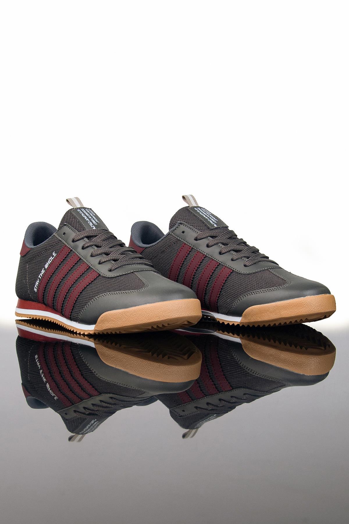Letoon Ltn06 Unisex Bordo Casual AyakkabıLetoon Ltn06 Unisex Bordo Casual Ayakkabı