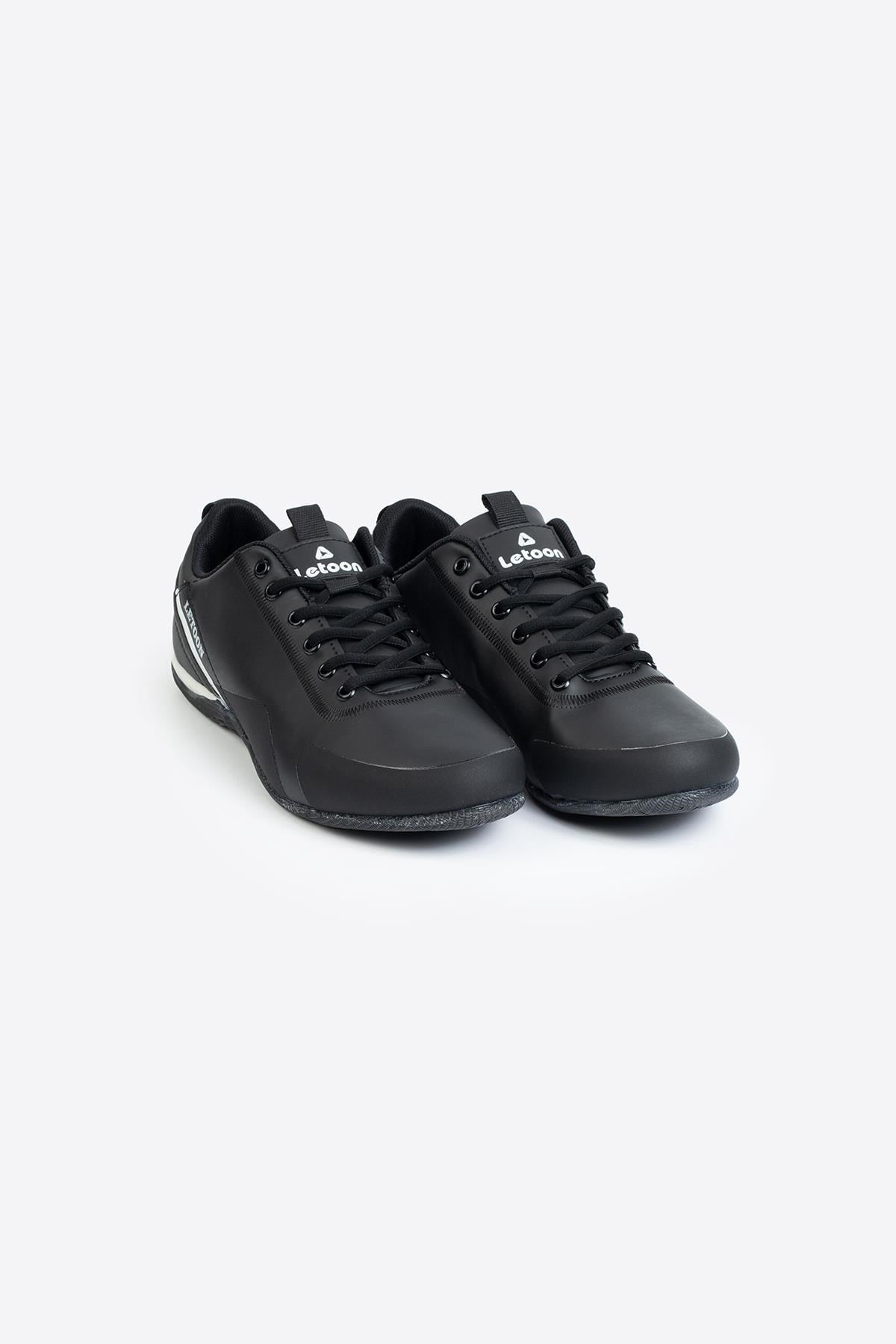 Letoon LTN4006 SoftFlex Hafif Taban Erkek Siyah Beyaz SneakerLetoon LTN4006 SoftFlex Hafif Taban Erkek Siyah Beyaz Sneaker