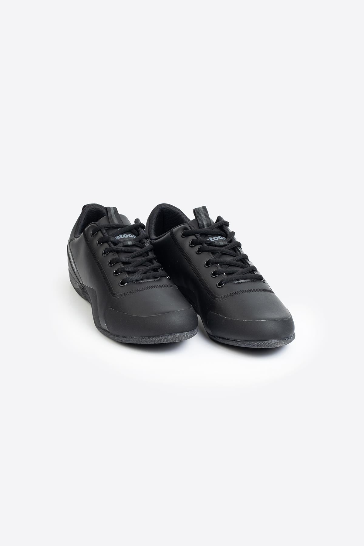 Letoon LTN4006 SoftFlex Hafif Taban Siyah Erkek Sneaker
