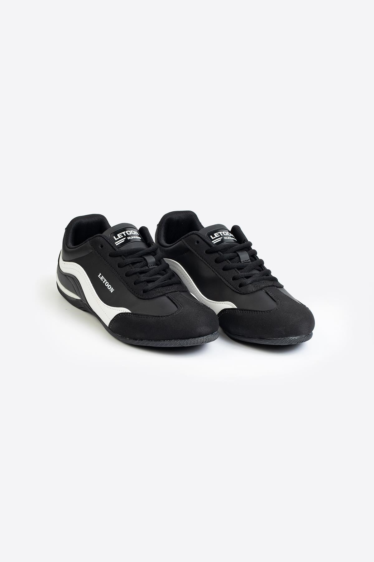 Letoon LTN4201 Kadın Lifestyle Siyah Beyaz Sneaker