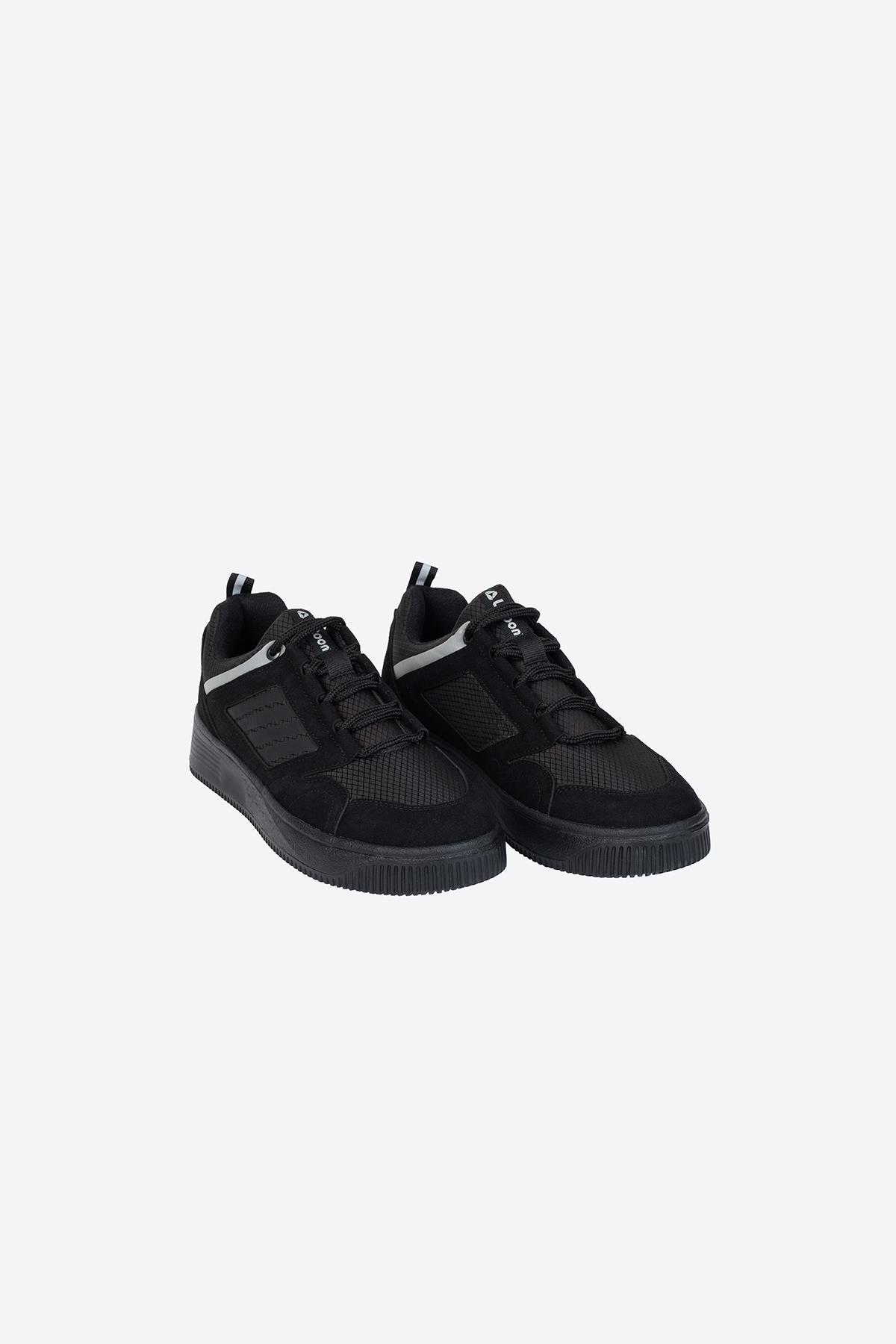 Letoon Mossa Erkek Siyah Sneaker AyakkabıLetoon Mossa Erkek Siyah Sneaker Ayakkabı