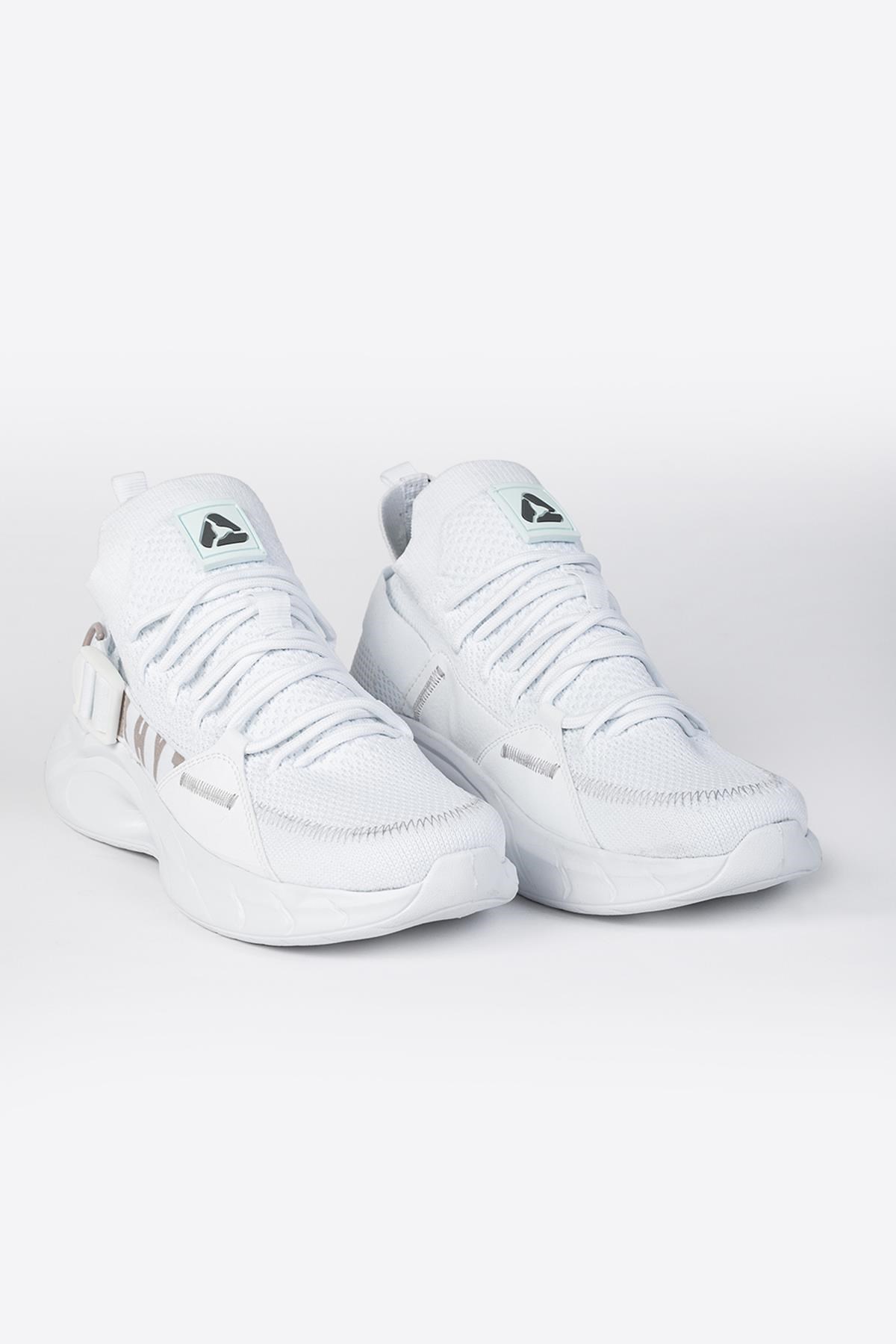 Letoon Ritim Unısex Beyaz Sneaker AyakkabıLetoon Ritim Unısex Beyaz Sneaker Ayakkabı