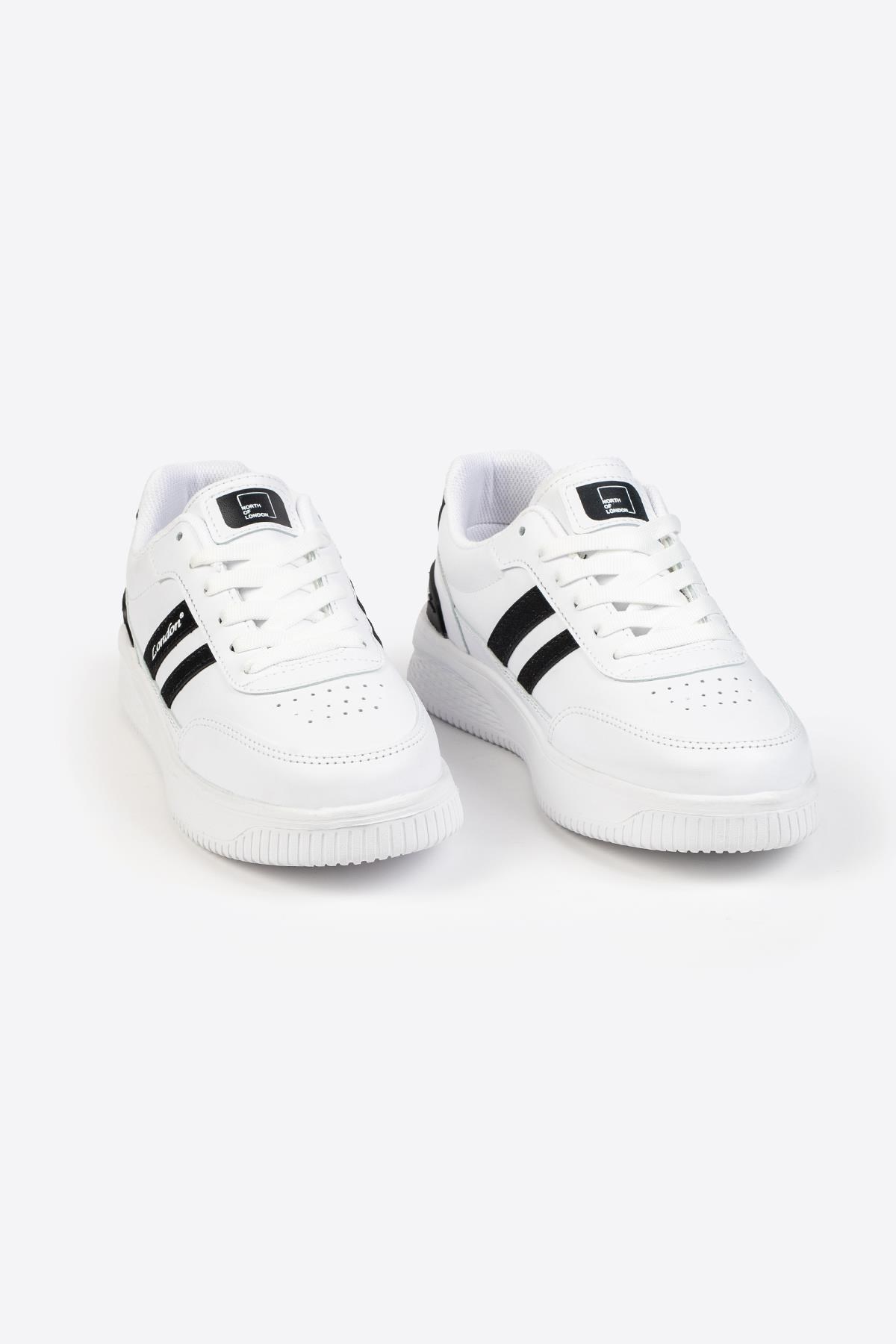 Letoon Street Style Siyah Beyaz Günlük Sneaker Letoon Street Style Siyah Beyaz Günlük Sneaker 