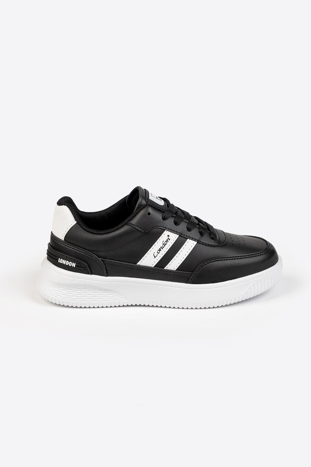 Street Style Günlük Siyah Sneaker 