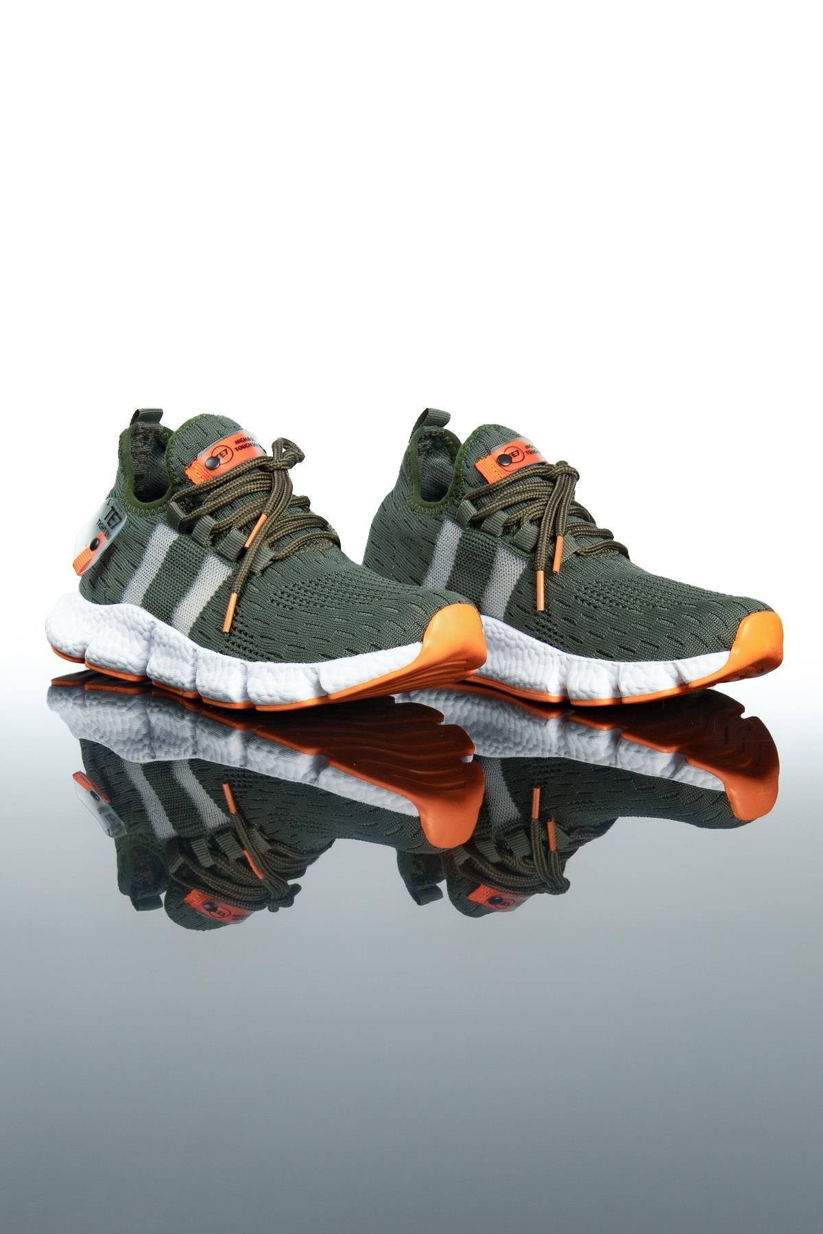 Letoon Te7 Unisex Haki Spor AyakkabıLetoon Te7 Unisex Haki Spor Ayakkabı