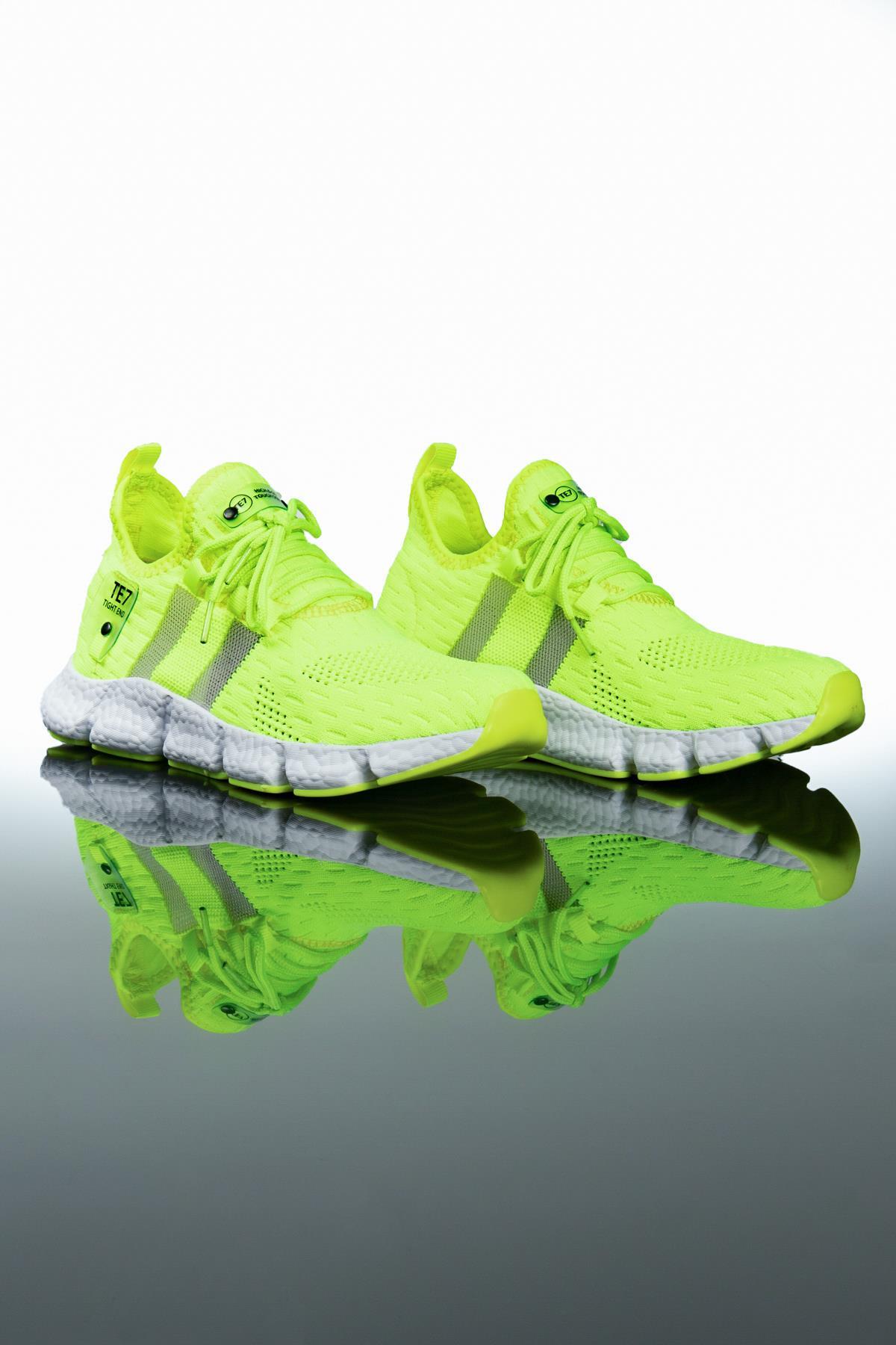 Letoon Te7 Unisex Neon Spor AyakkabıLetoon Te7 Unisex Neon Spor Ayakkabı