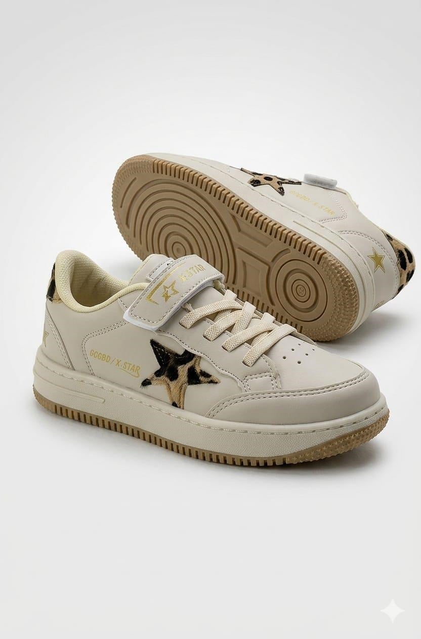 Letoon Kız  Çocuk Sneaker KREM