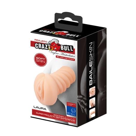 3 Boyutlu Suni Vajina Mastürbatör - Laura