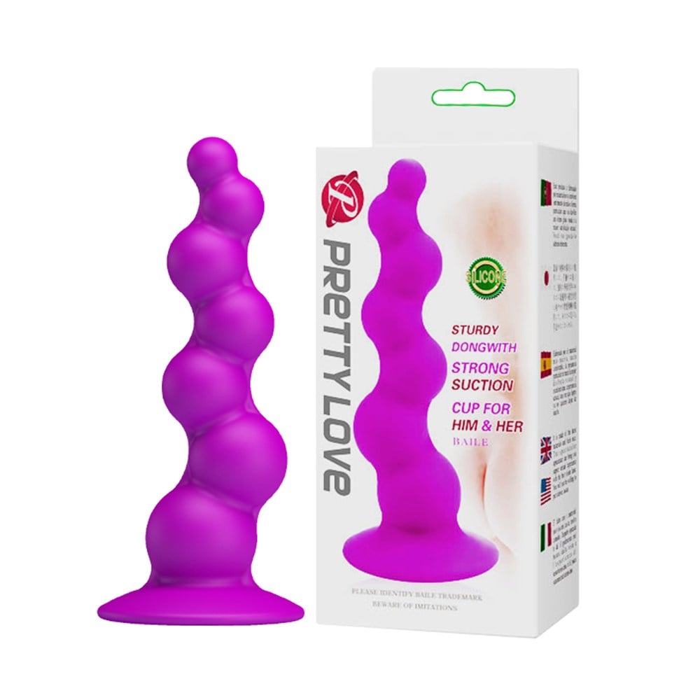15 cm Sıralı Boğumlu Anal Açıcı Plug