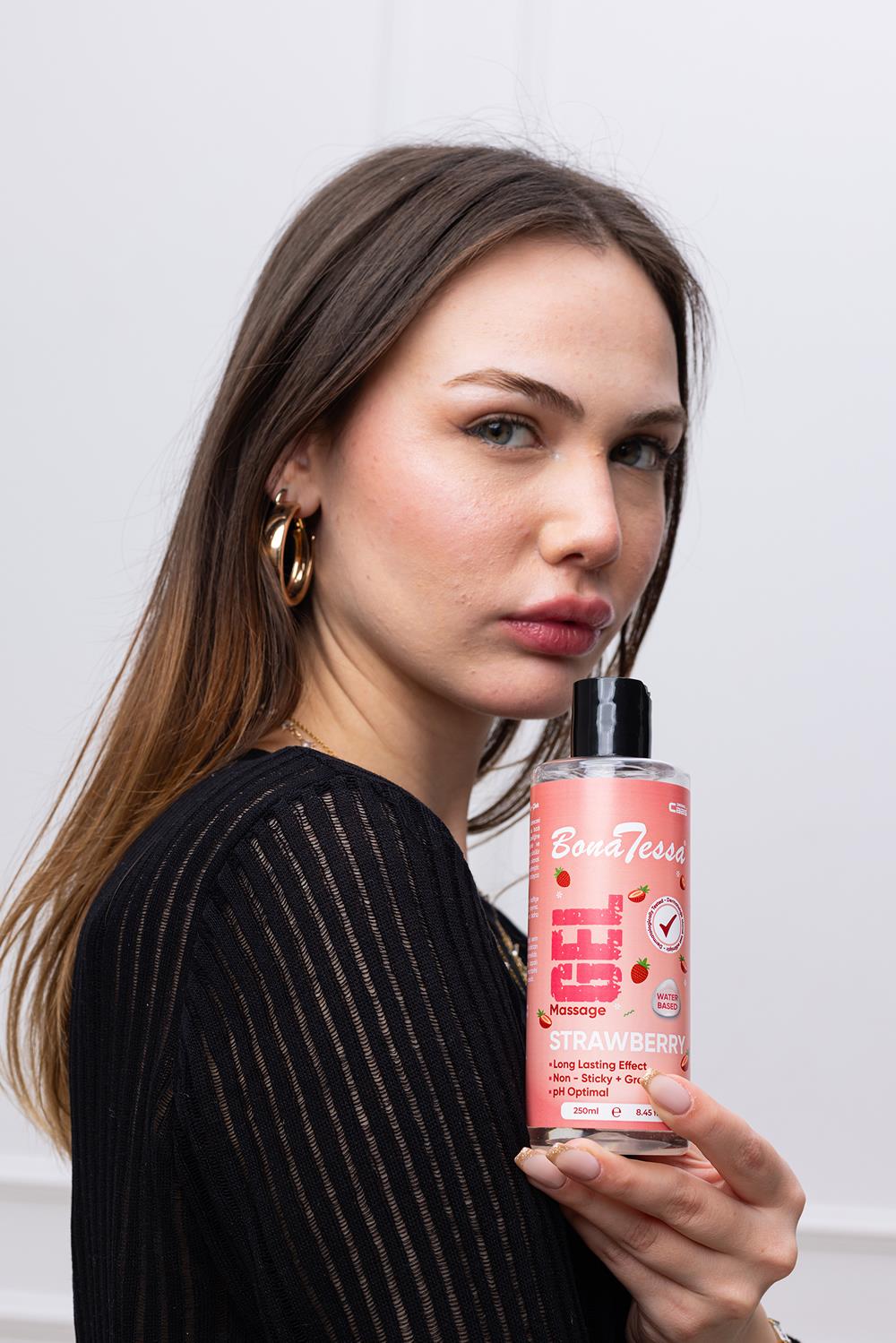 Bona Tessa Gel Çilekli masaj yağı 250 ml