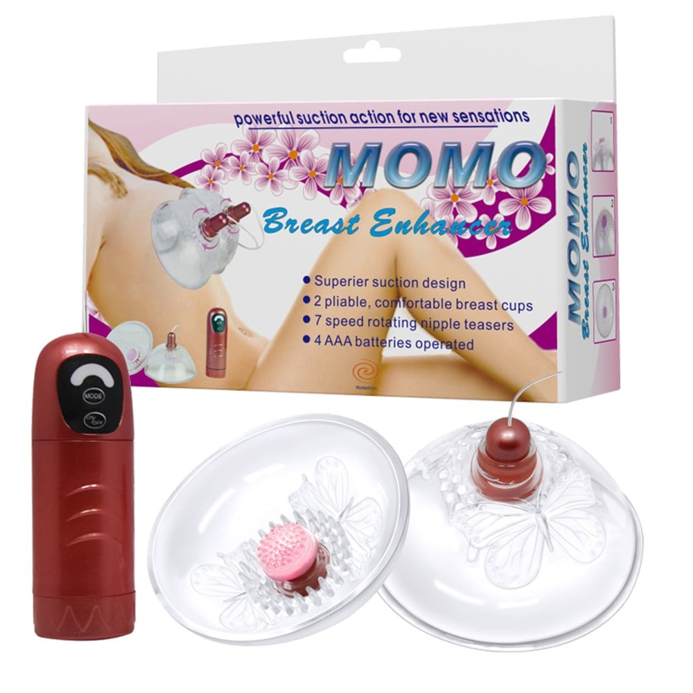 Momo 7 Titreşim Ayarlı Masaj Uçlu Göğüs Pompası