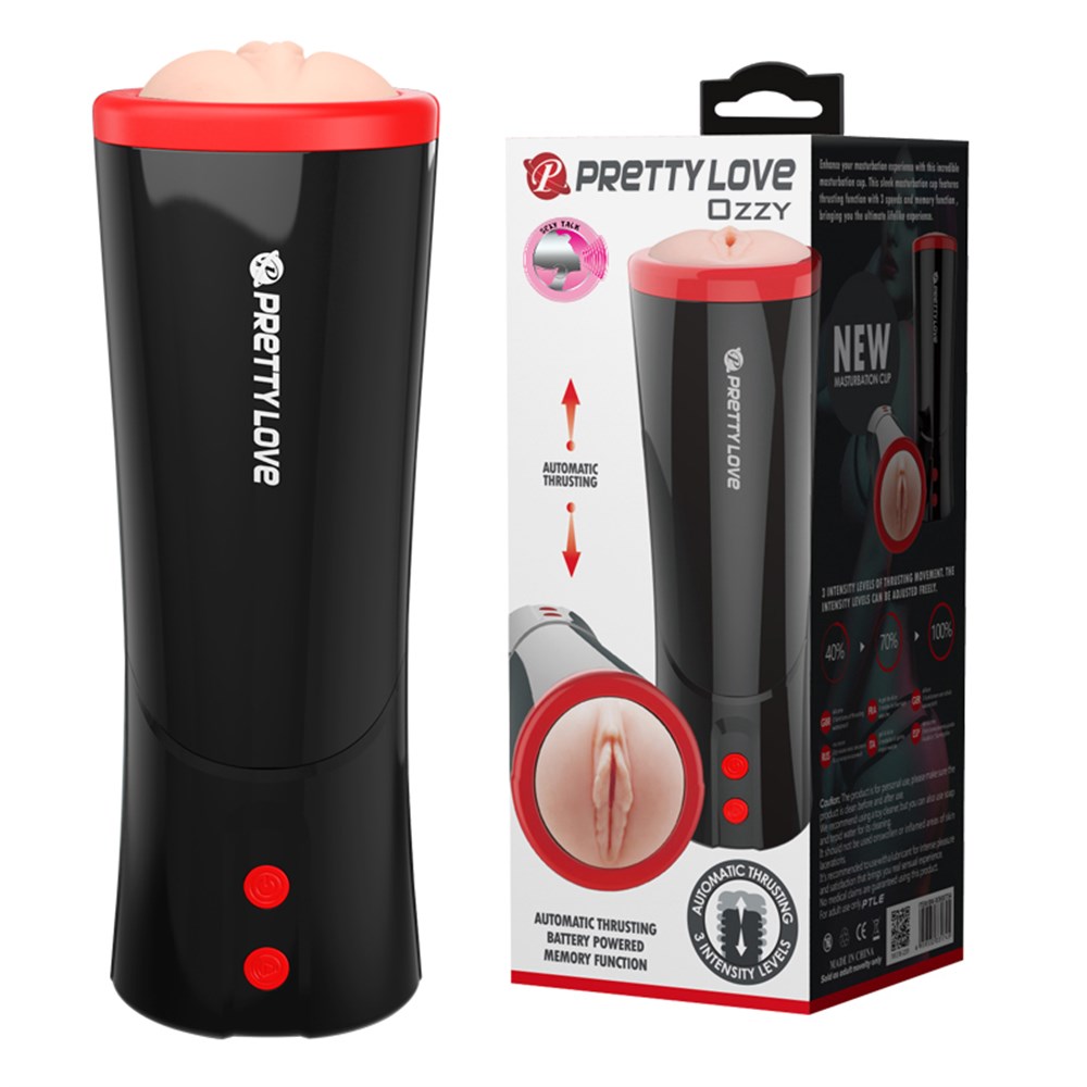 Pretty Love Süper Emiş Güçlü 3 Kademeli Sesli Teknolojik Suni Vajina Mastürbatör