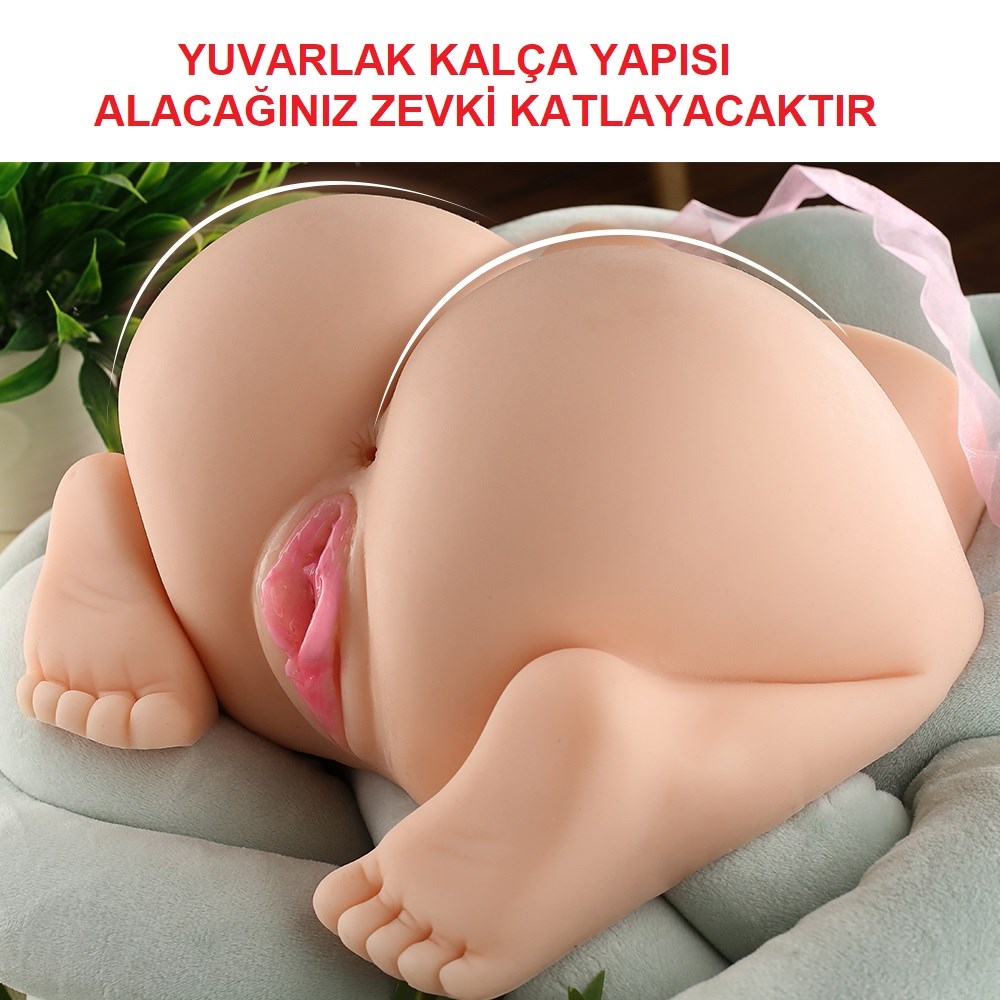 Realistik Vajina & Anal Masturbatör - Maid