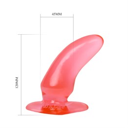 12 cm Jel Anal Alıştırıcı Açıcı Vantuzlu Plug