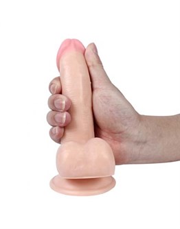 17 cm Belden Bağlamalı Realistik Dildo Penis Set