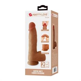 Belden Bağlamalı 17,3 cm Realistik Vantuzlu Dildo Penis - Duvall