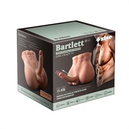 2 İşlevli Gerçekçi Ölçülerde Realistik İleri Geri Hareketli 18 cm Penisli Anal Girişli Erkek Vücut - Bartlett
