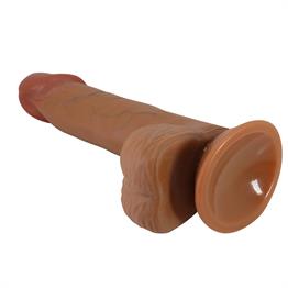 20,6 cm Realistik Vantuzlu Dildo Penis - Catoplebas