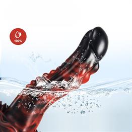 Belden Bağlamalı 21,5 cm Gerçekçi Kalın Dildo Penis - Monster43