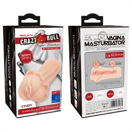 3 Boyutlu Özel Tasarım Suni Vajina Mastürbatör - Cindy