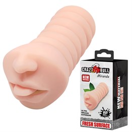 3 Boyutlu Suni Oral Mastürbatör - Miranda