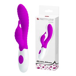 30 Fonksiyonlu Teknolojik Klitoris Uyarıcılı Tavşan Vibratör - Pete