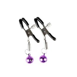 BDSM Zilli Göğüş Ucu Kelepçesi