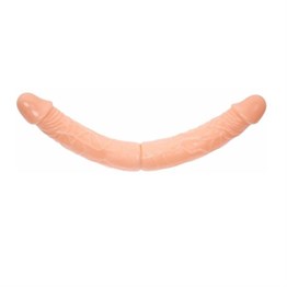 Double Dong Çift Taraflı İki Yönlü Esnek Dildo Kıkırdaklı Penis 36 Cm